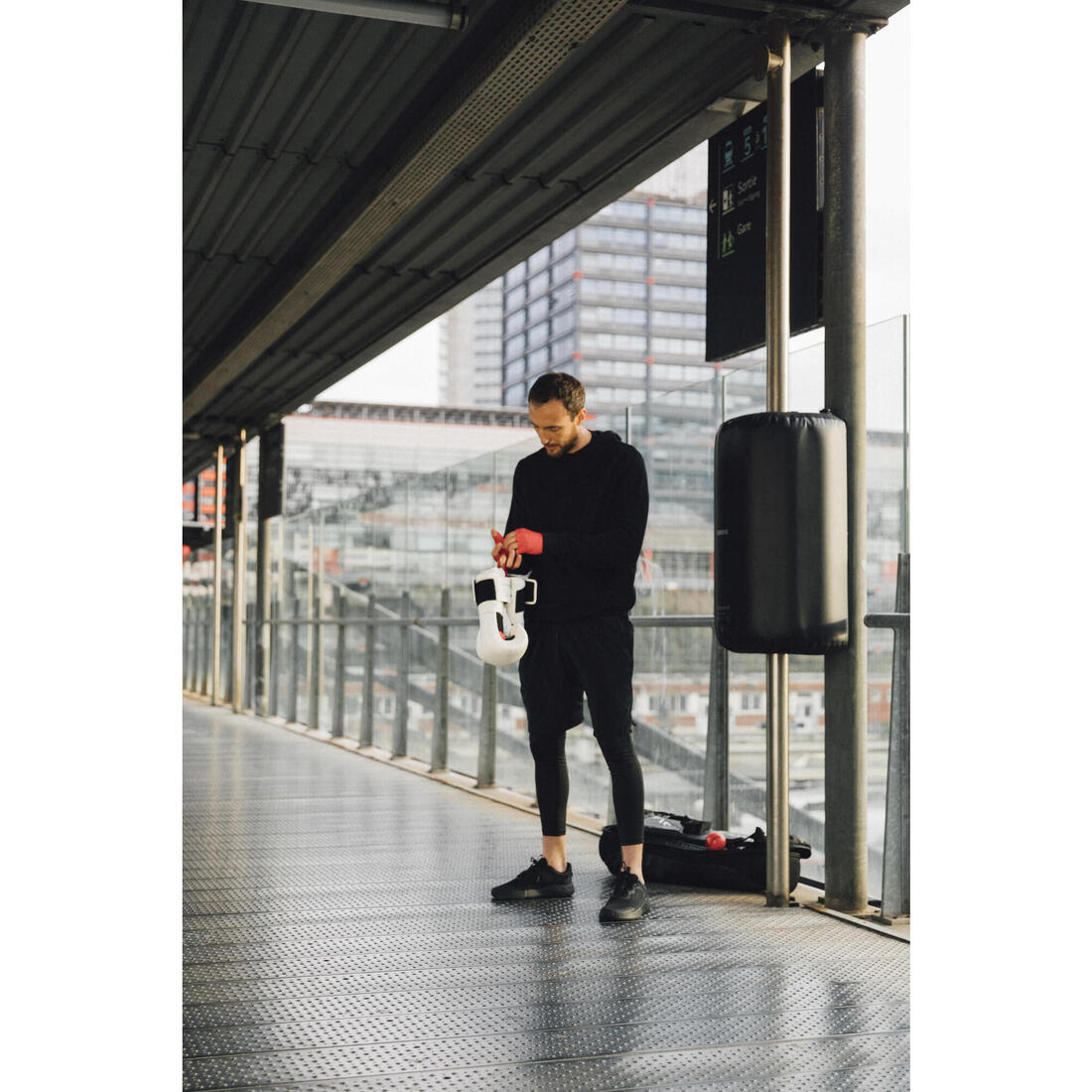 Gants de boxe avec intérieur 100% ventilé adulte, rose et