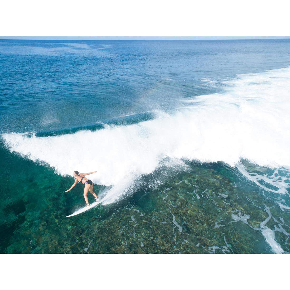 Haut de maillot de bain brassière de surf femme dos réglable ISA FOAMY
