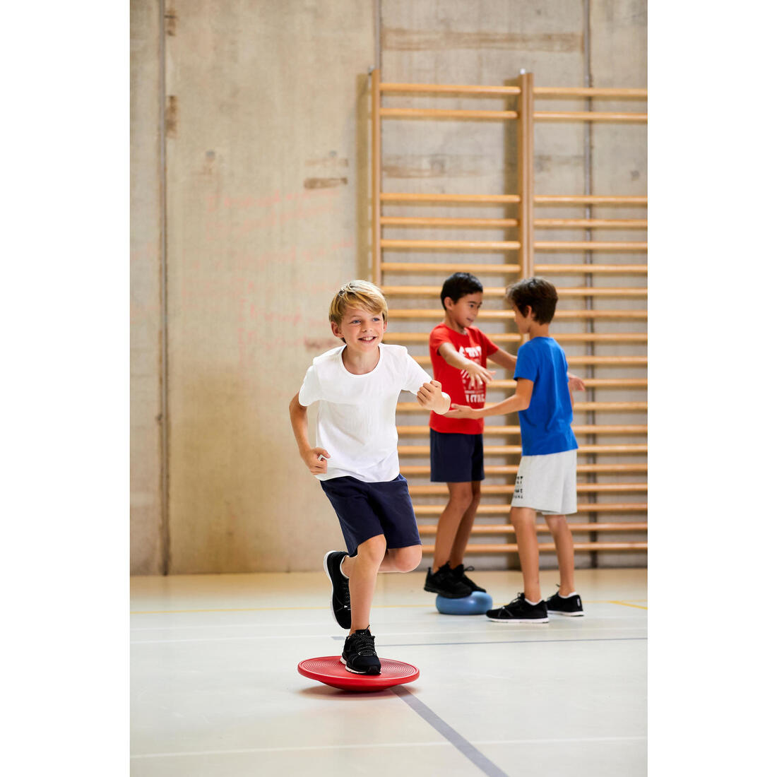 Short enfant coton - Basique marine