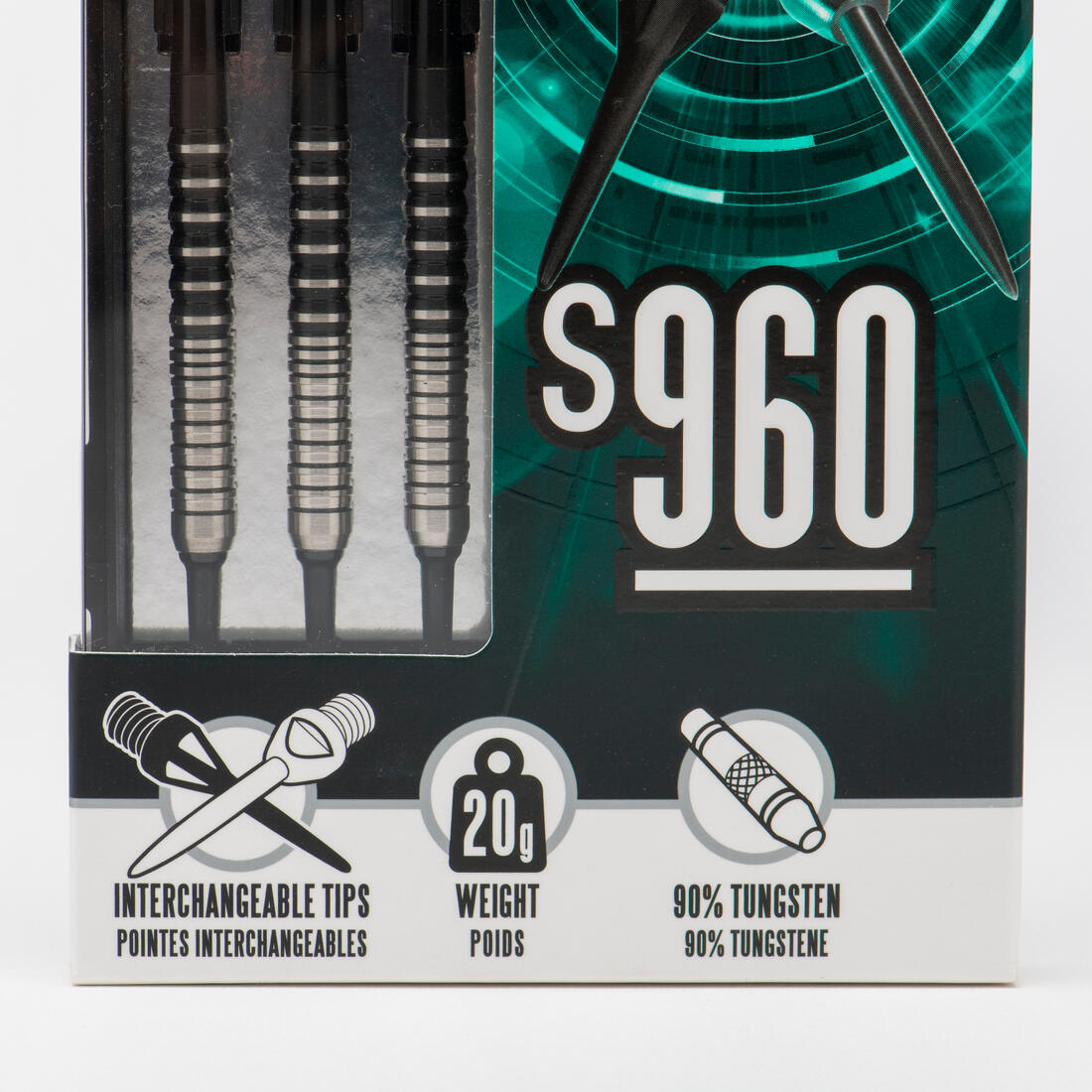 3 FLECHETTES POINTES INTERCHANGEABLES S960