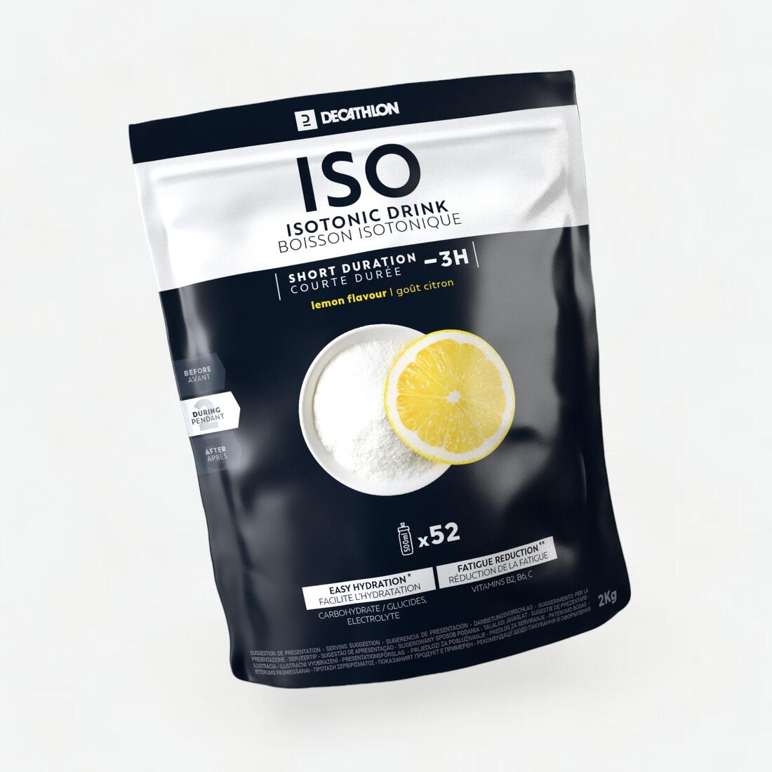 Boisson isotonique poudre ISO framboise 2kg