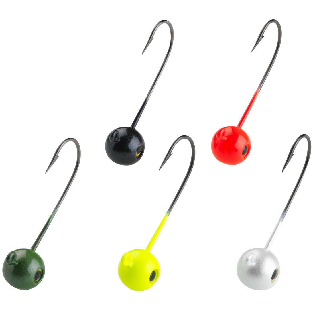 Tête plombée colorée pêche aux leurres souples tp rd colo 10gr