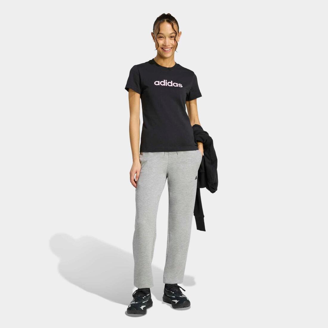T-shirt de fitness en coton femme