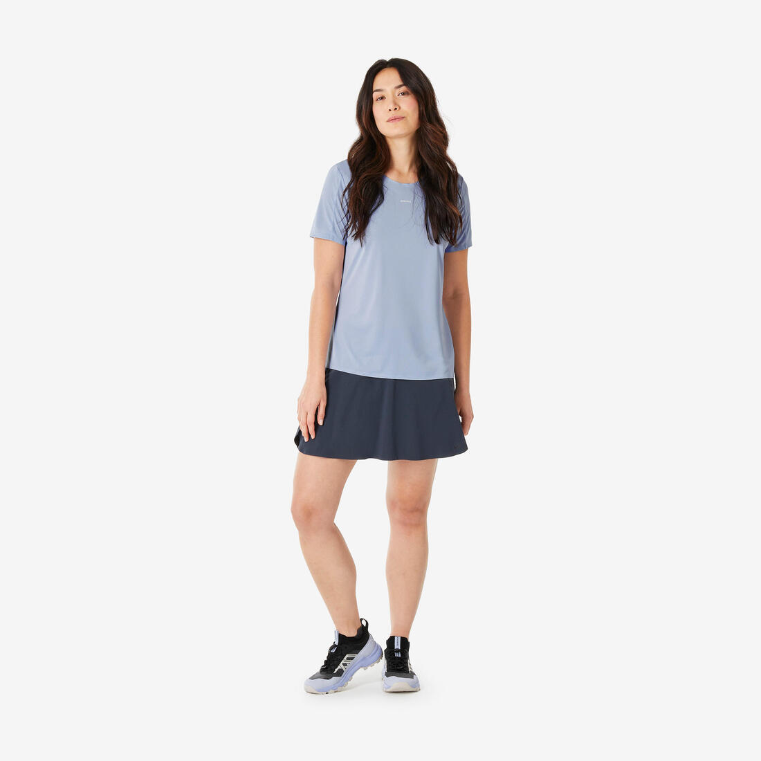 Jupe short de randonnée femme, MH500