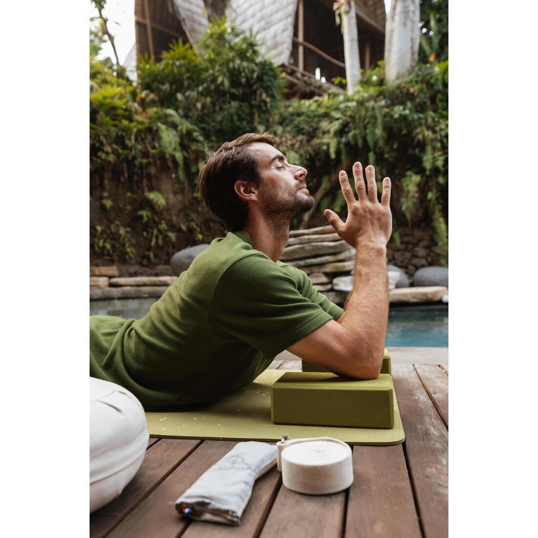 Tapis de yoga doux adhérence et confort 5 mm