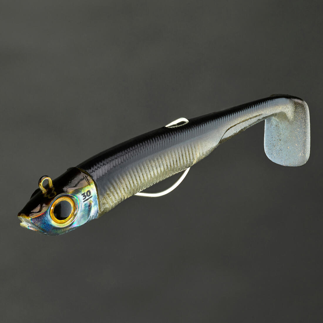 Kit leurres souples shad texan anchois ancho 120 12gr ayu en mer