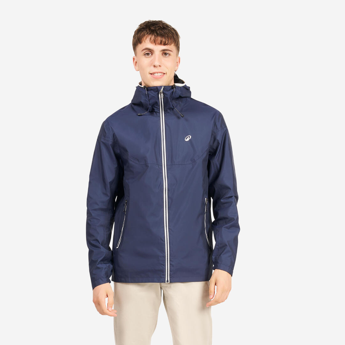 Veste imperméable de voile - veste de pluie coupe vent sailing 100