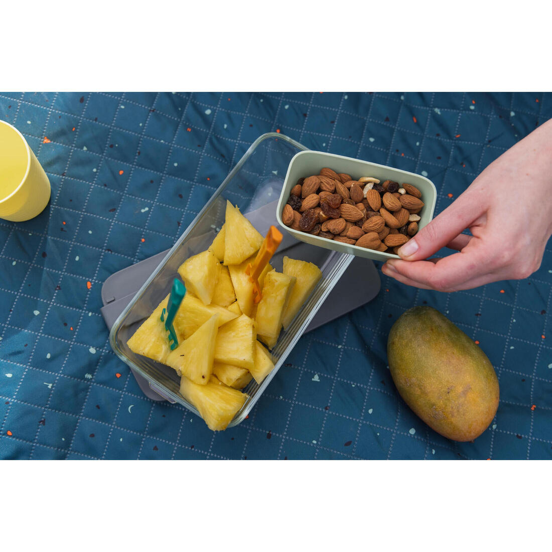 Boite de conservation en verre - 1 litre - Alimentaire