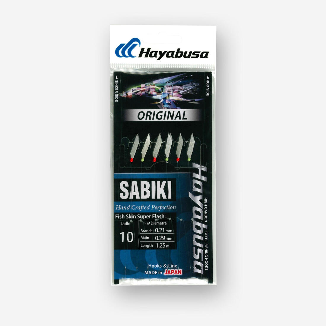 HAYABUSA Sabiki Fish Skin Super Flash T14 mitraillette