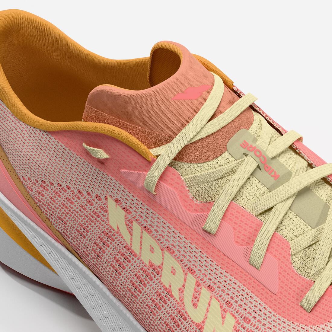 Chaussures de Running Femme, Kiprun Kipcore blanche
