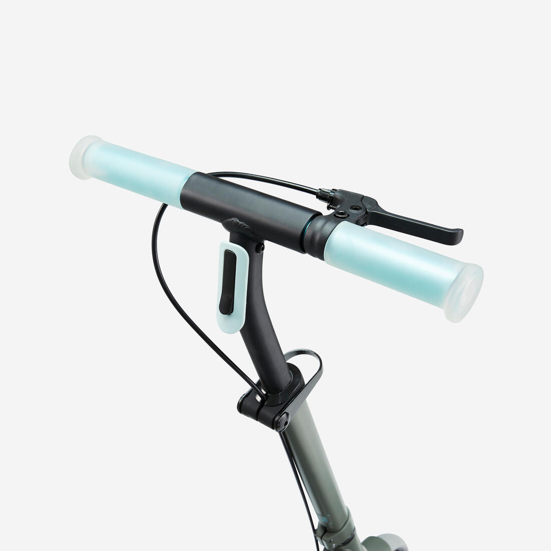 Trottinette junior m900 vert kaki et touche