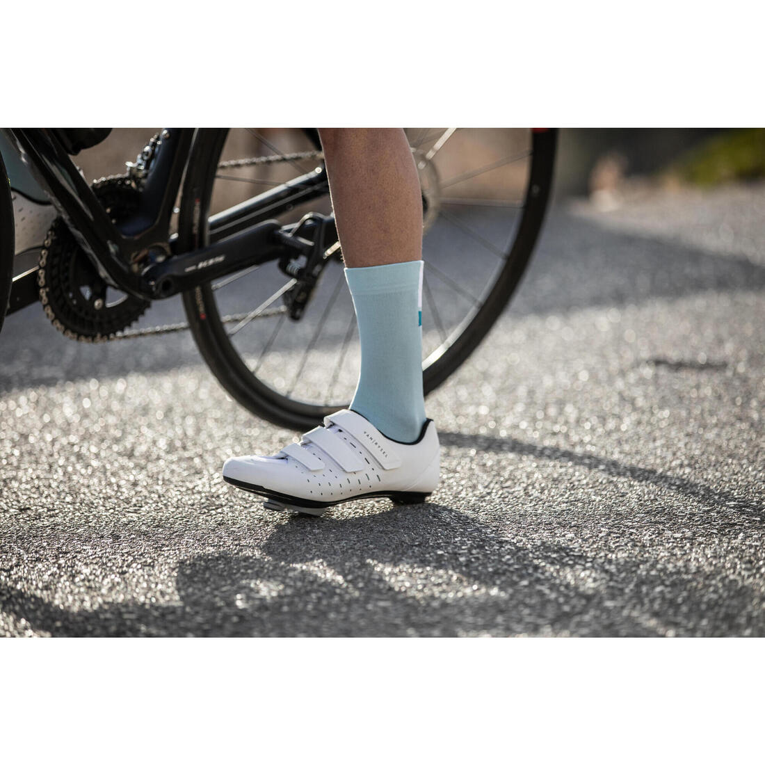 Chaussures de vélo route VAN RYSEL ROAD 100 NOIRE