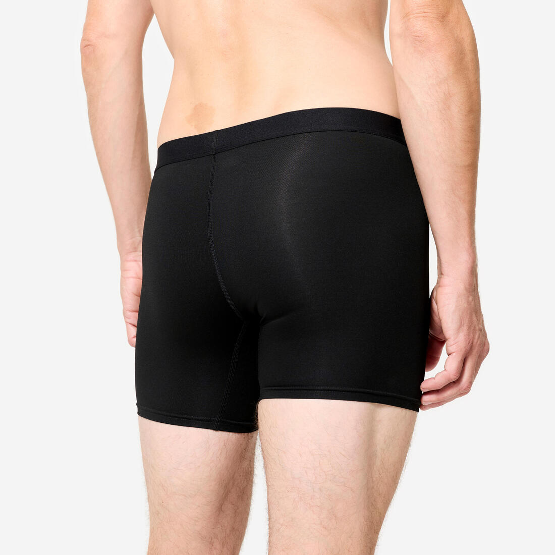 Lot de 3 boxers respirants en microfibre Homme, Bleu foncé