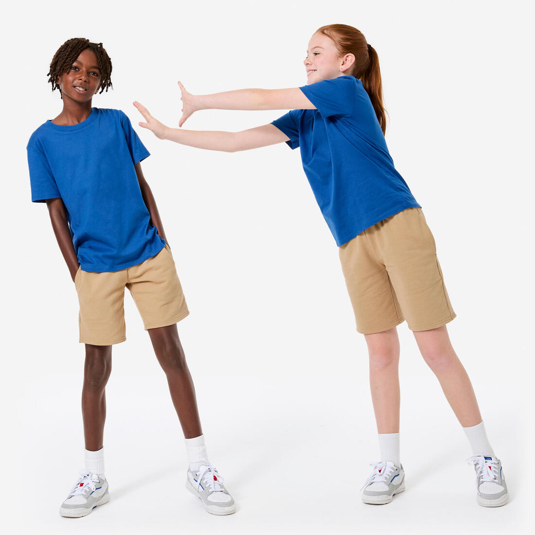 Short multisport coton enfant mixte