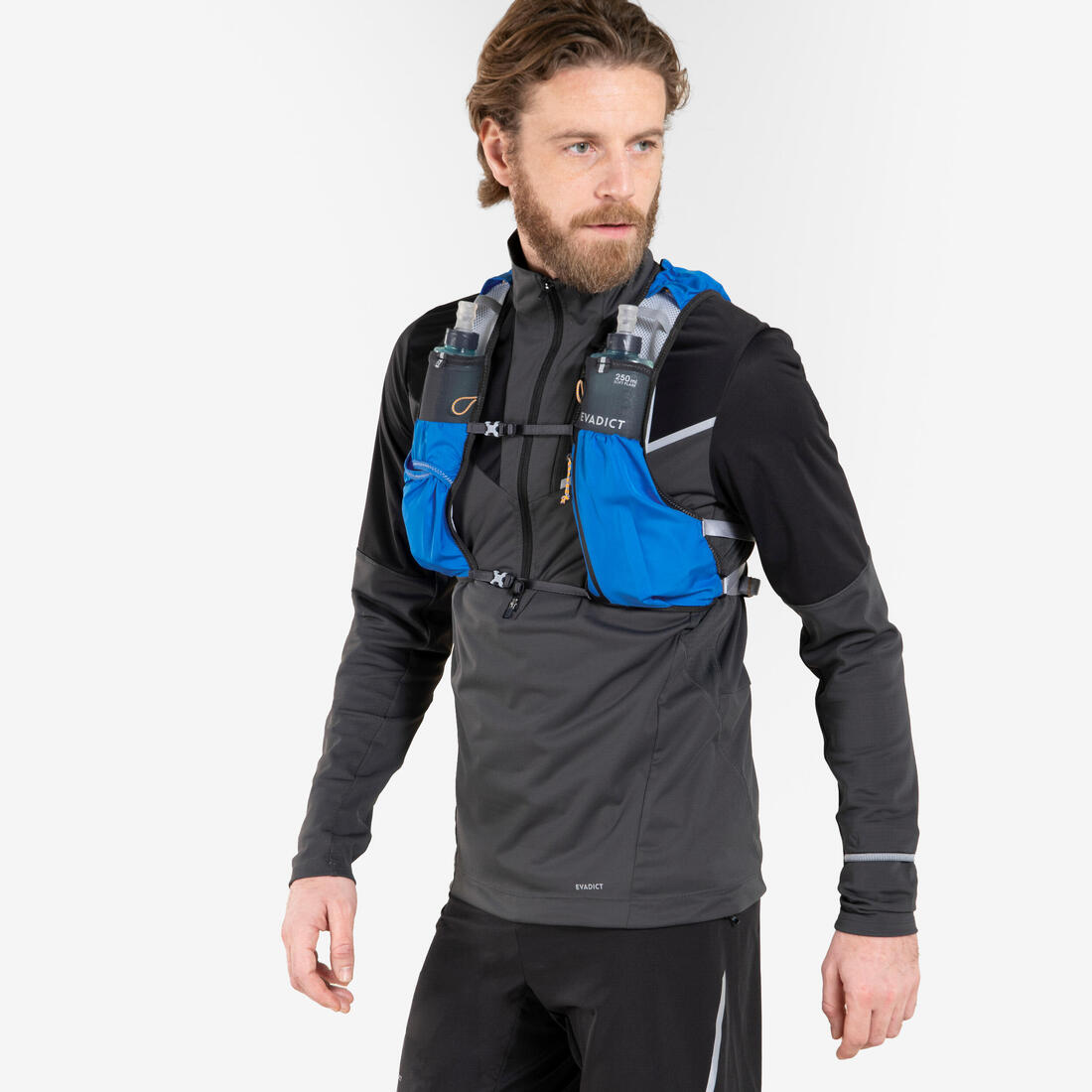 SAC TRAIL RUNNING 5L TURQUOISE - VENDU AVEC POCHE À EAU 1L