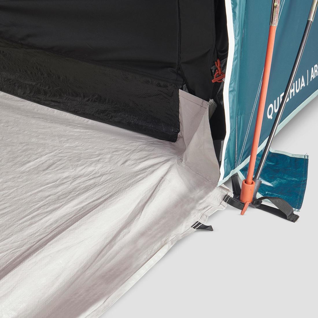 Tente de camping 4 places 2 chambres, Fresh & Black, Arpenaz 4.2