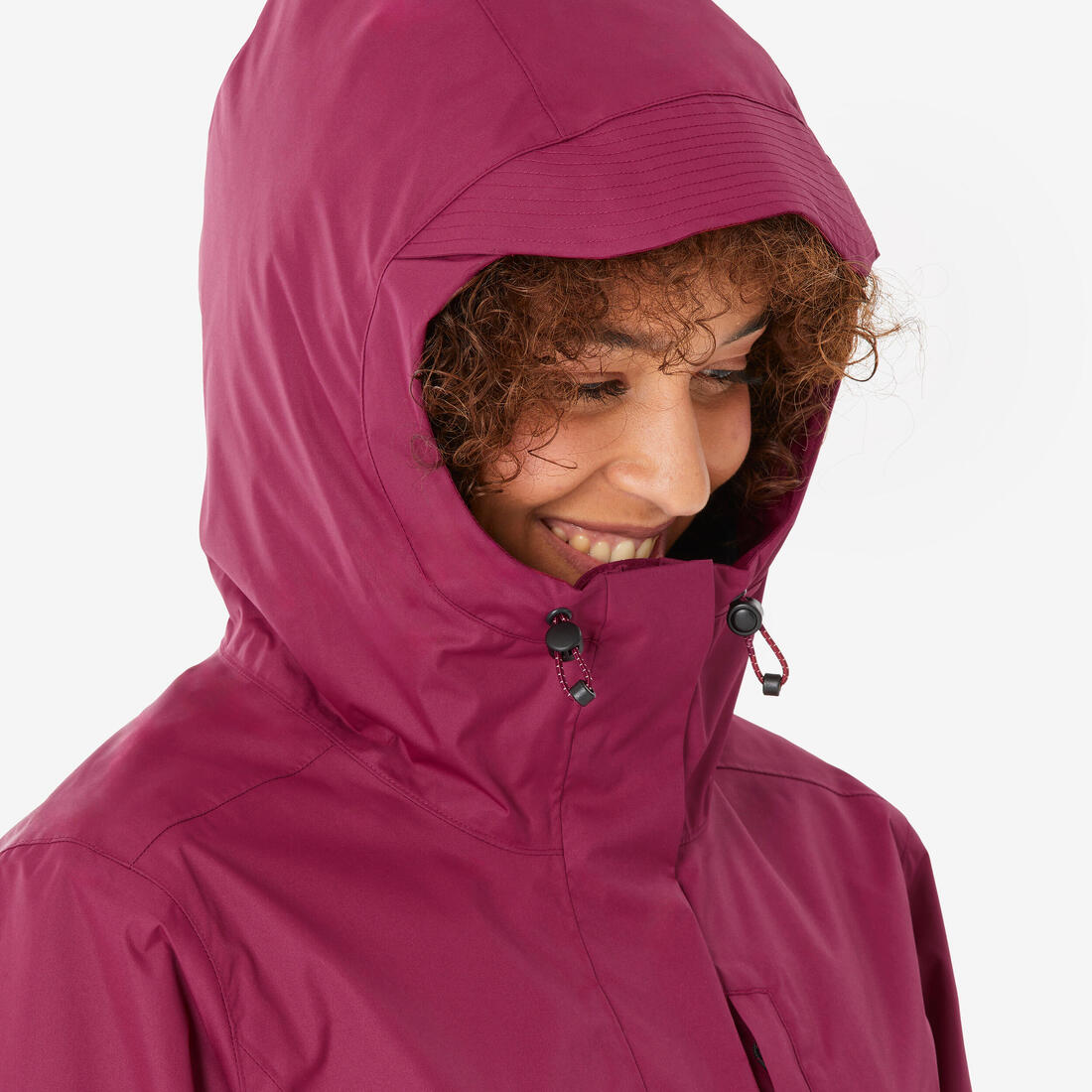Veste de randonnée imperméable femme, NH500