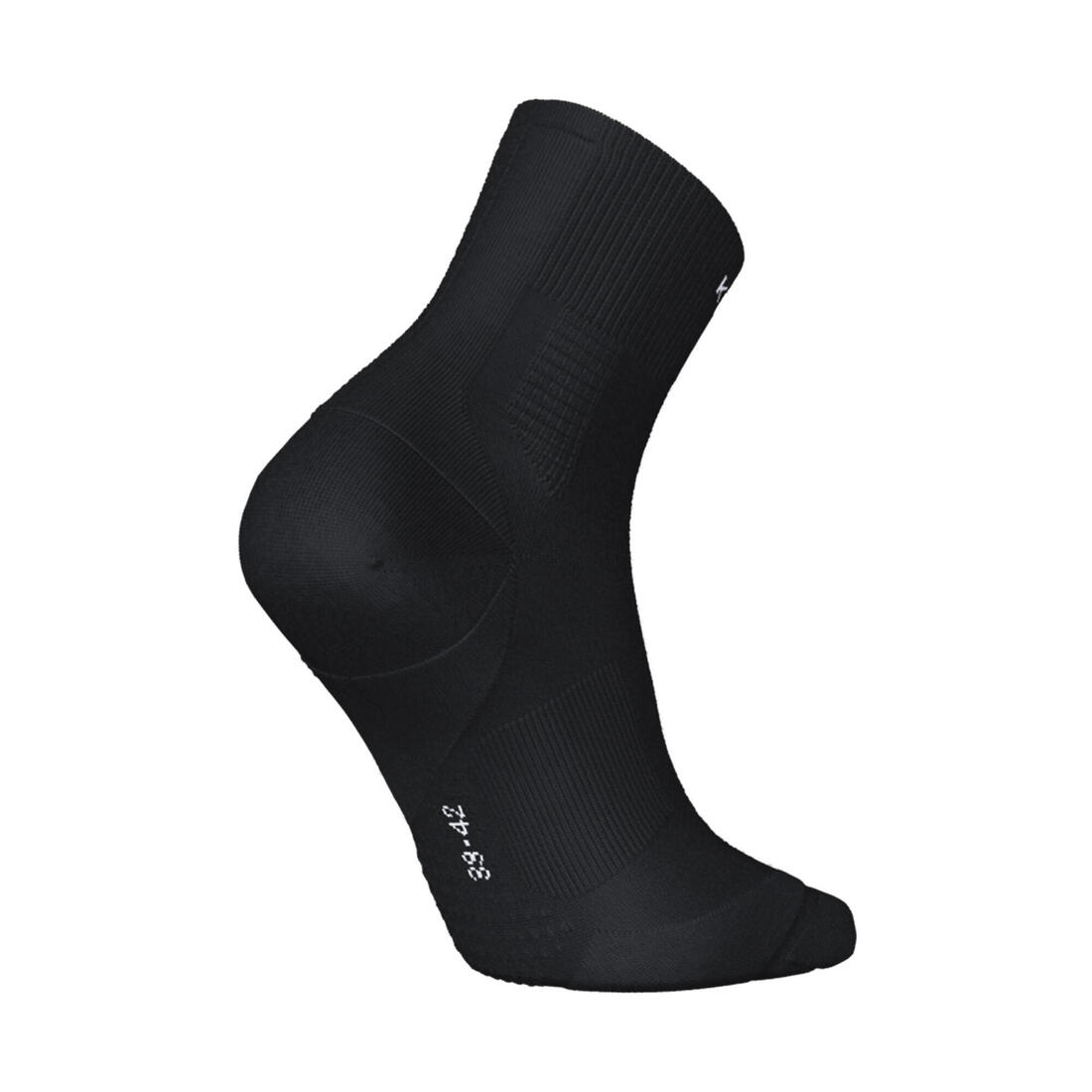 Chaussettes de running KIPRUN run900 épaisses mid noires