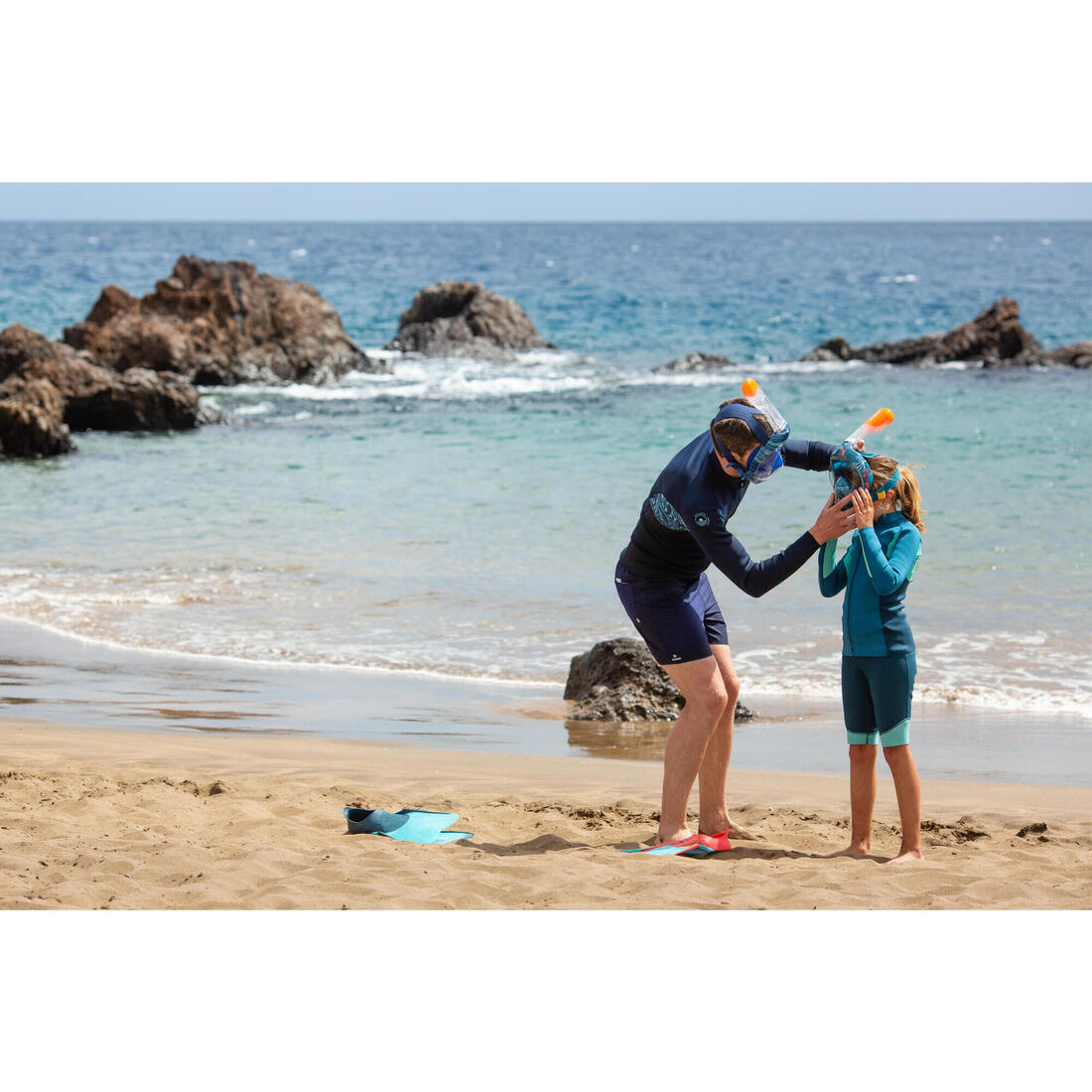 Masque Easybreath de surface Enfant XS (6-10 ans)