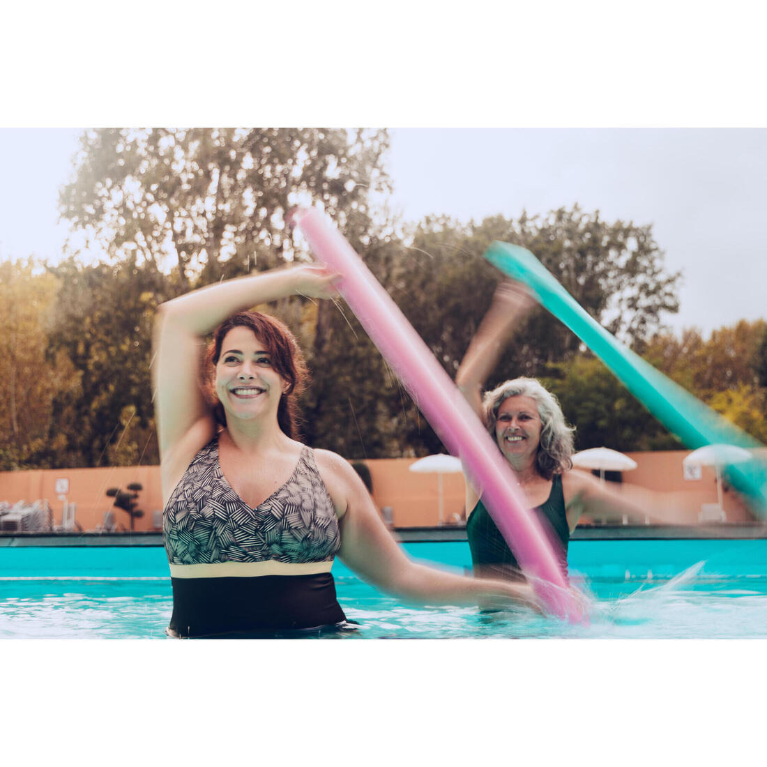 Maillot de bain 1 pièce forte poitrine natation Femme - Mia all mini