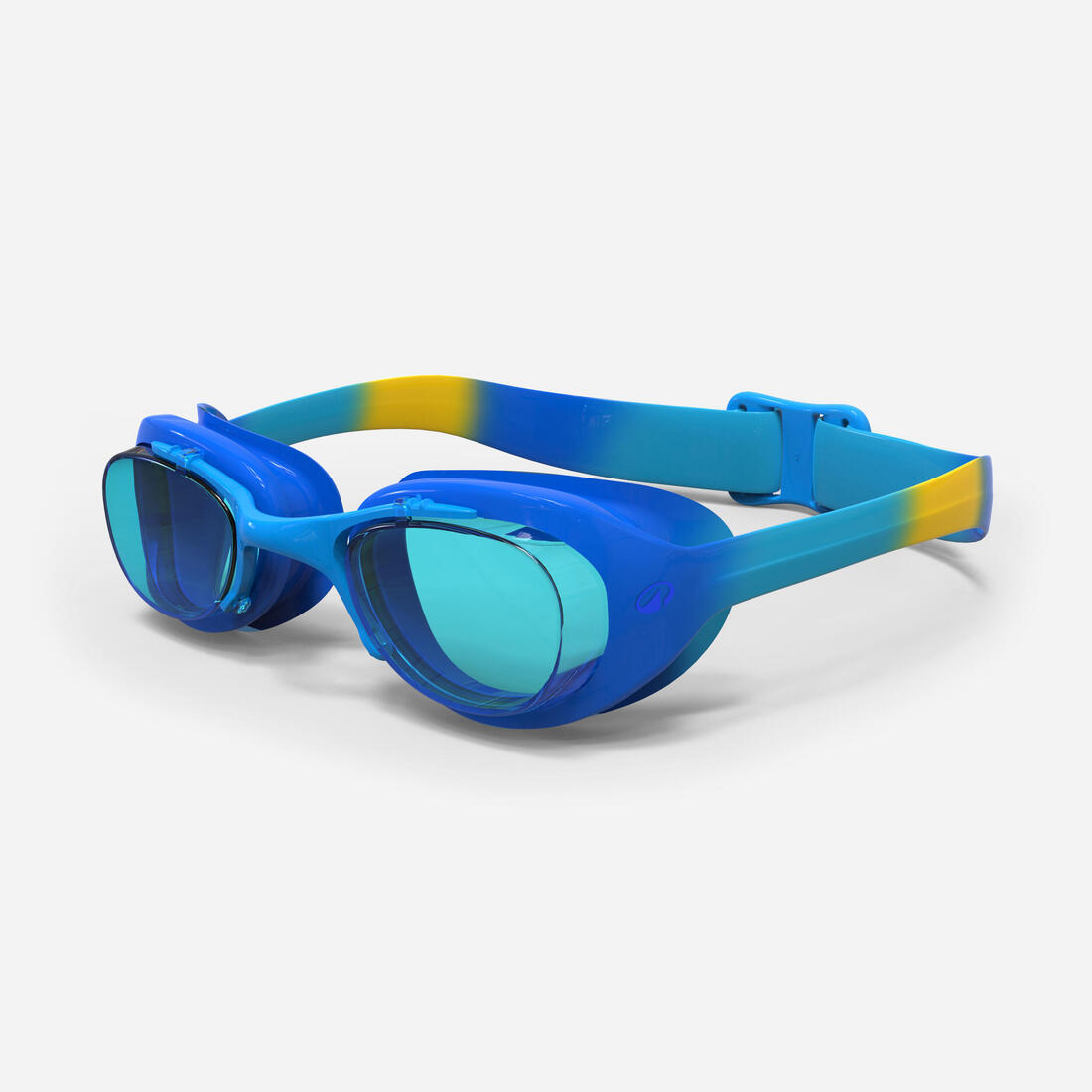 Lunettes de natation Junior - Xbase rose bleu teintées
