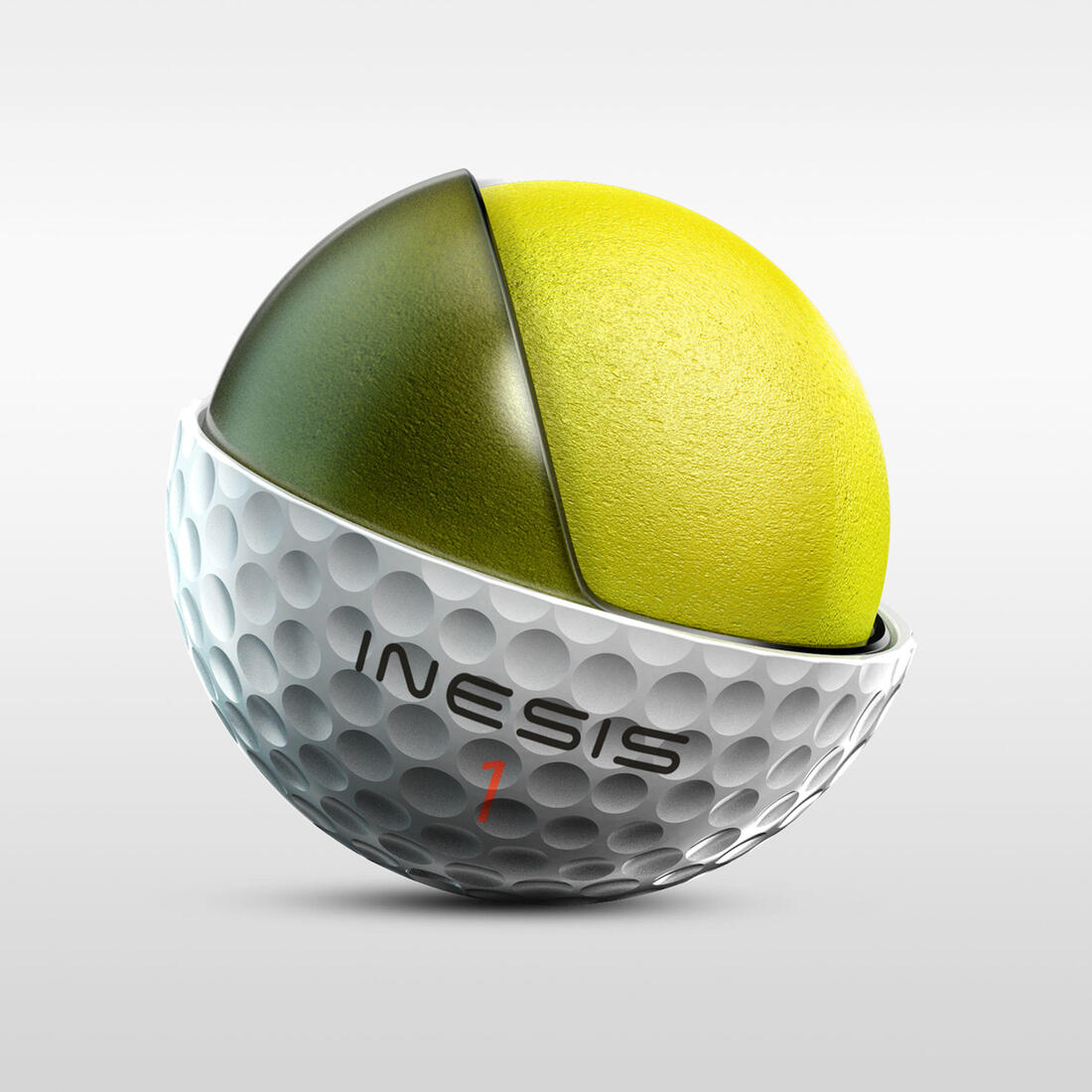 Balles golf x12 - INESIS Tour 900