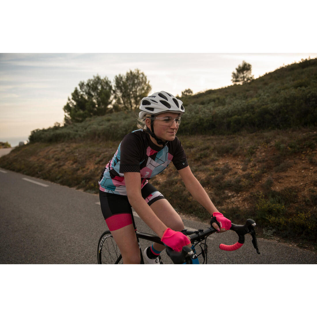 Lunettes de VTT adulte ST 100 transparentes catégorie 0