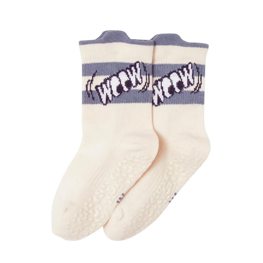 Chaussette antidérapantes respirantes enfant
