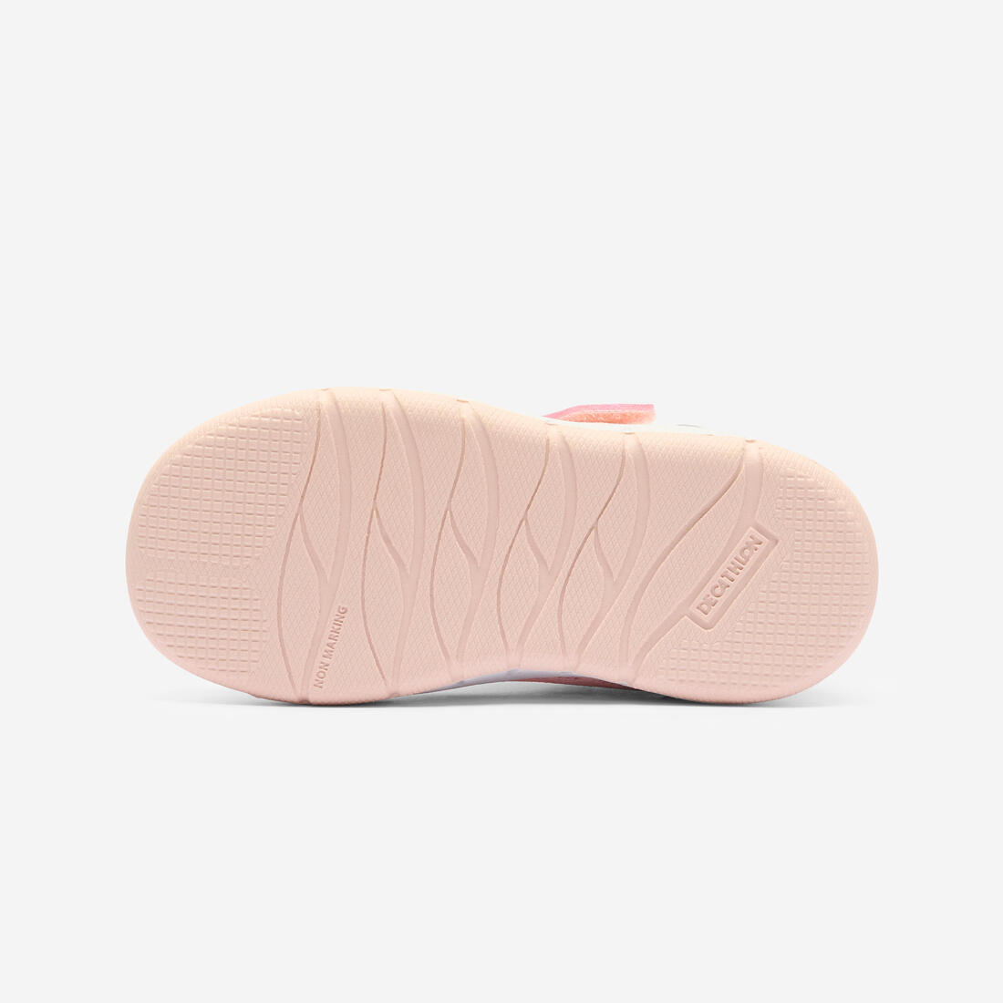 Chaussures de sport à scratch respirantes et confortables bébé, noir et