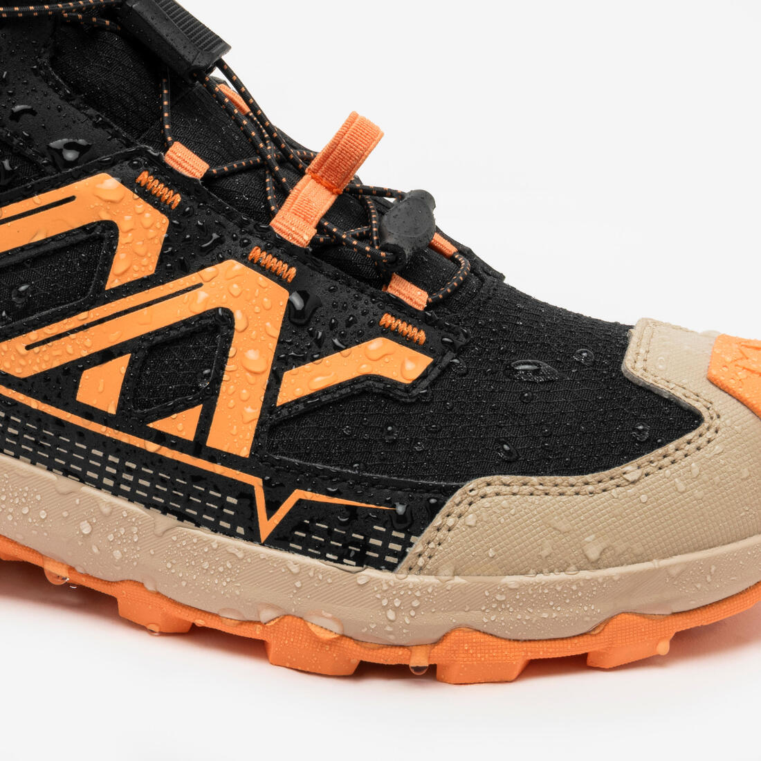 Chaussures de randonnée imperméables enfant du 35 au 38, Crossrock lacets