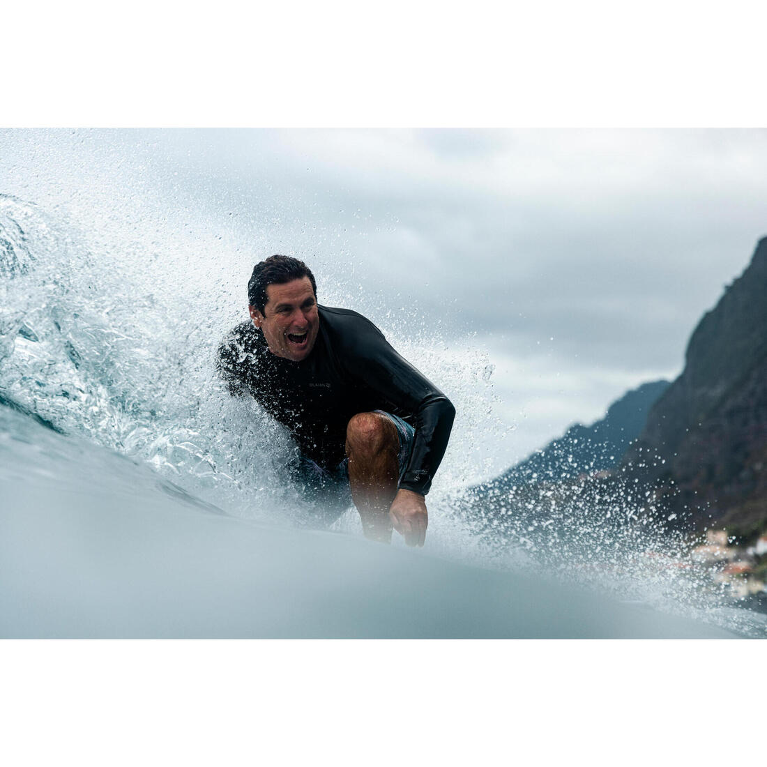 Top Néoprène 1,5 mm Surf 900 homme noir