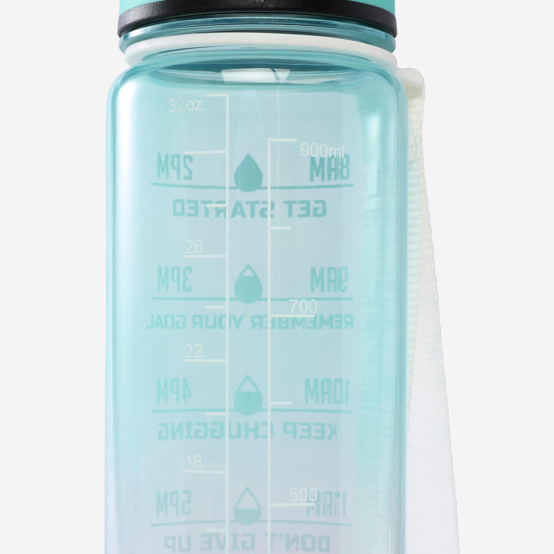 Gourde de fitness motivation 1 litre