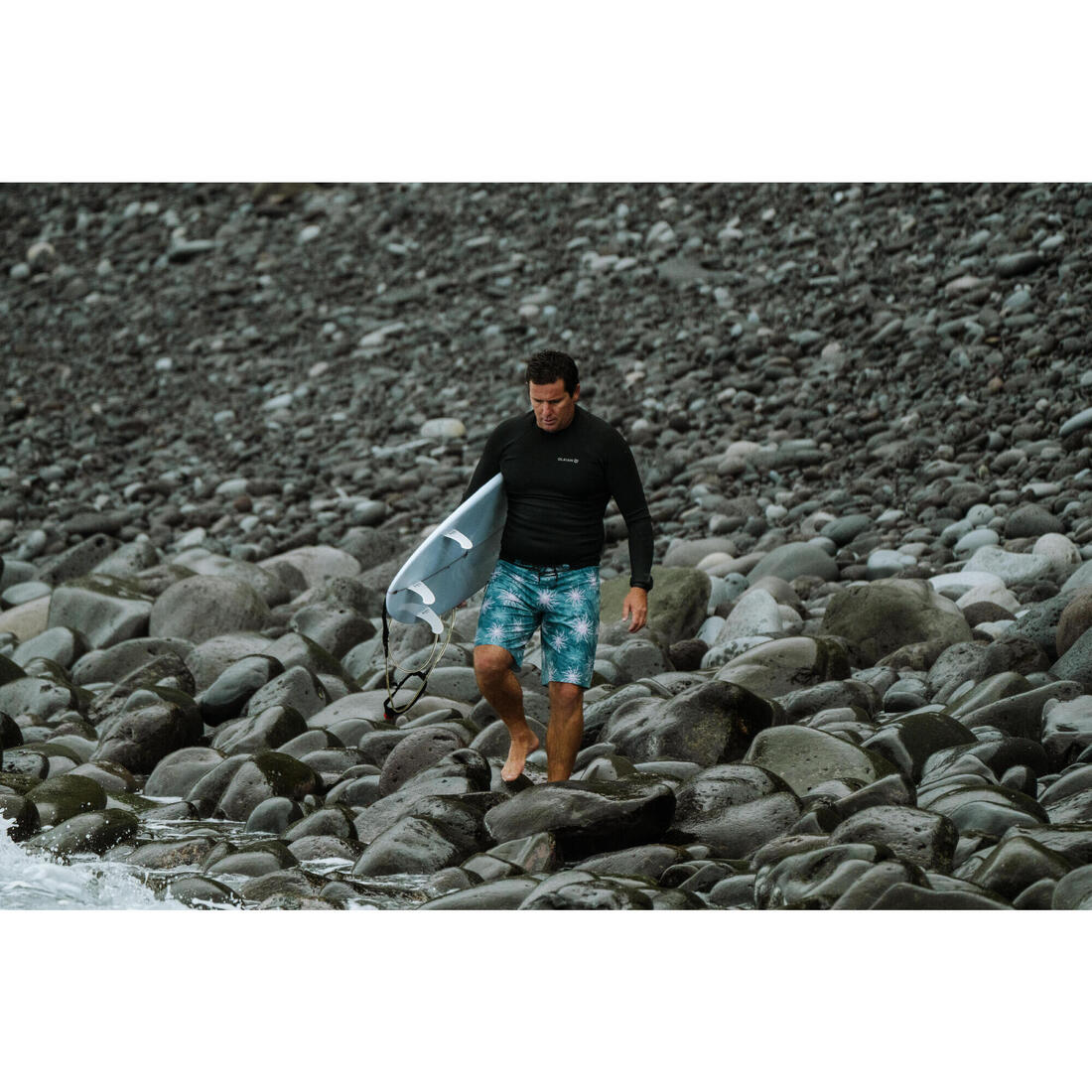 Surf Boardshort Long 900 Grungy Pink.