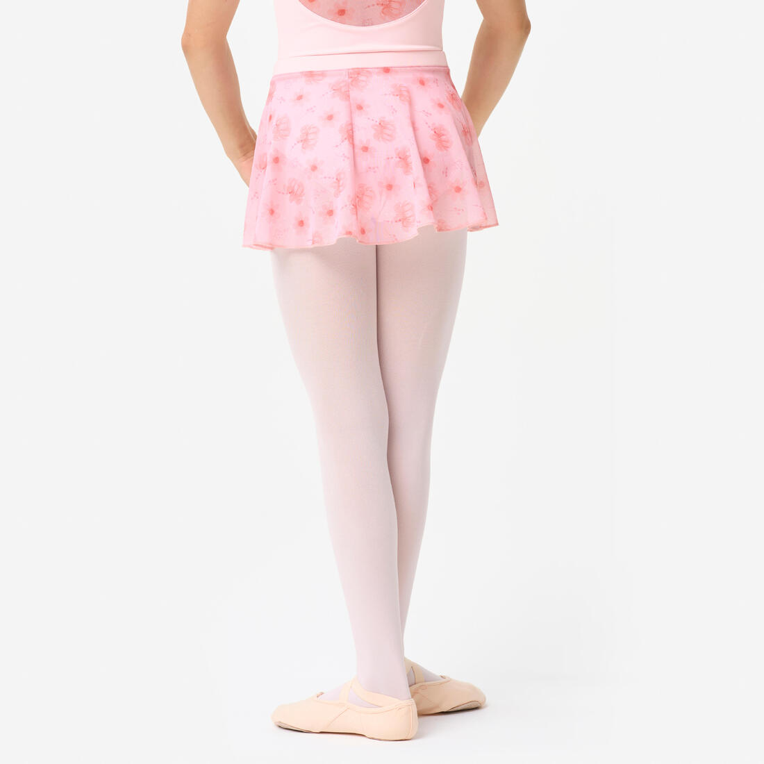 Jupette pour danse classique, imprimé rose
