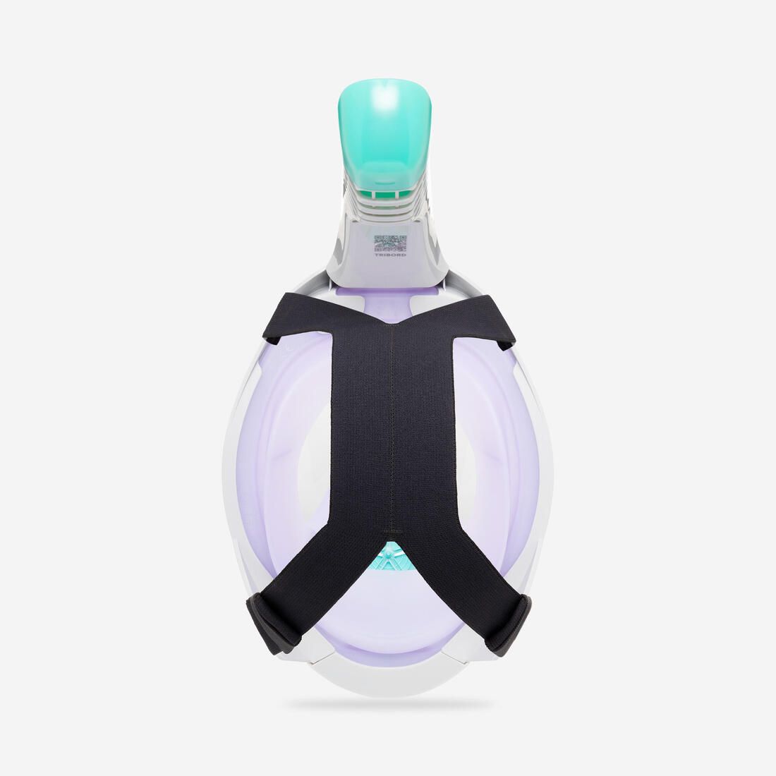 Masque snorkeling surface easybreath + avec valve acoustique > 10 ans - jungl