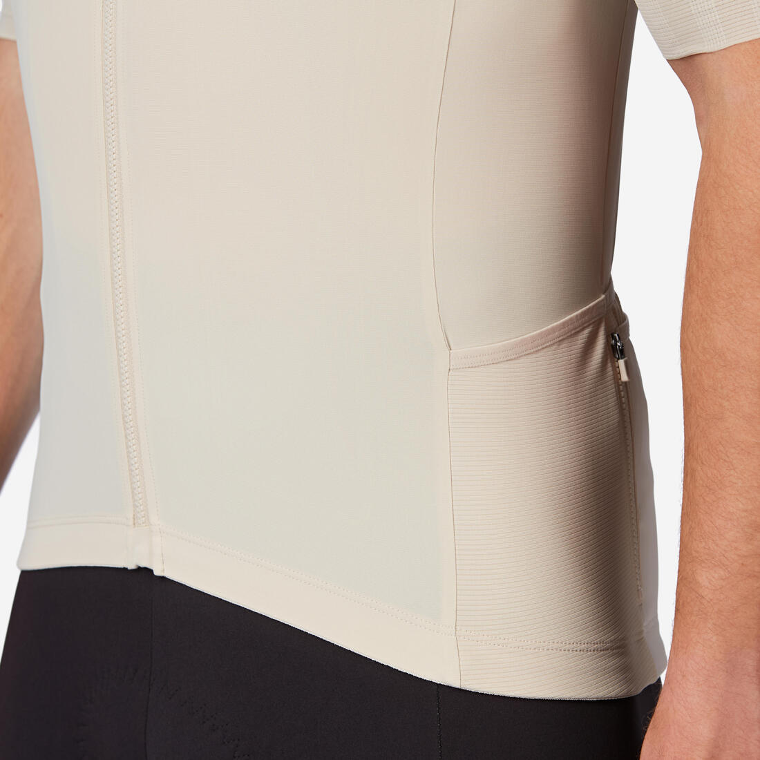 Maillot manches courtes de vélo route longue distance unisexe, EDR ULTRA