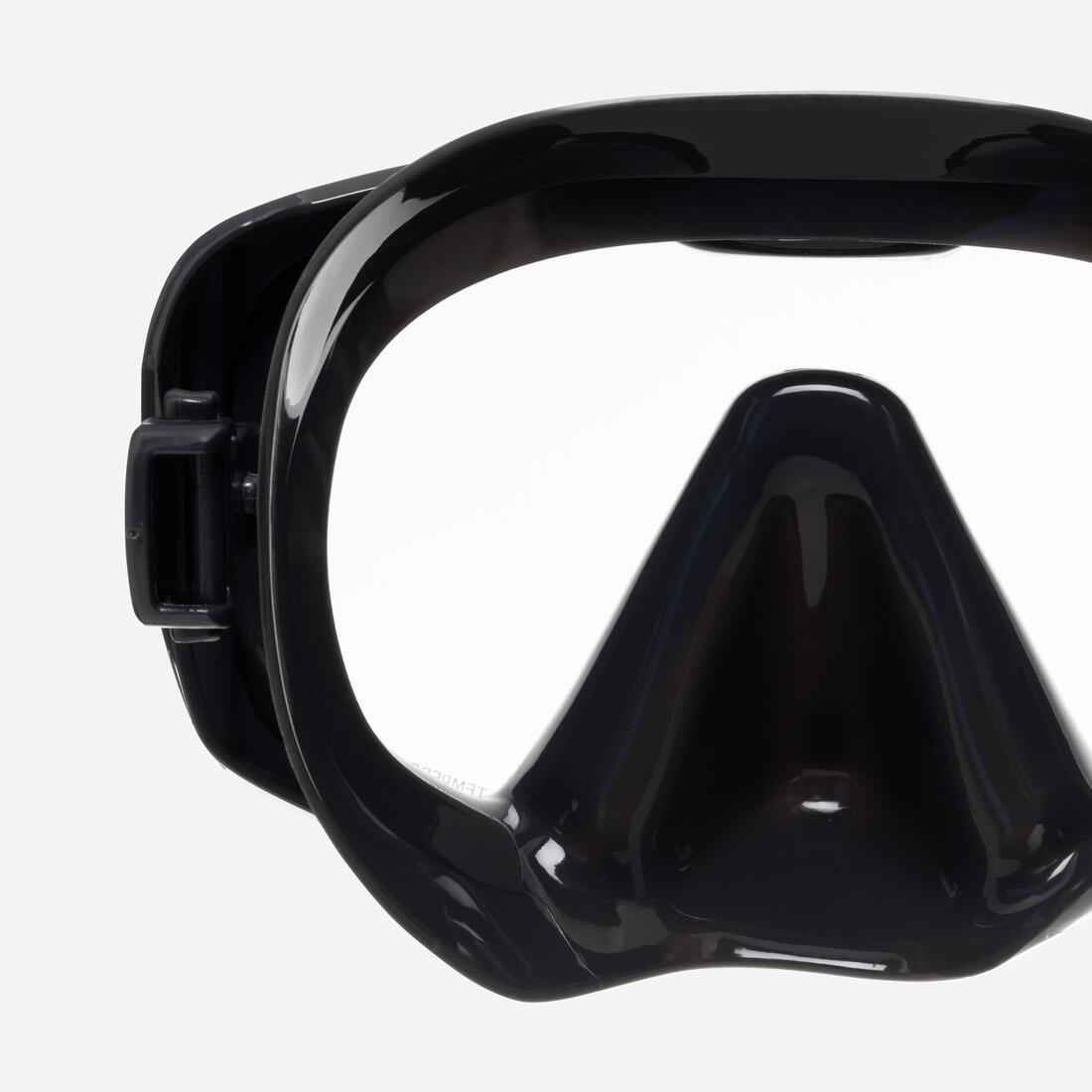 Masque de plongée anti buée, 100 Mono sangle silicone