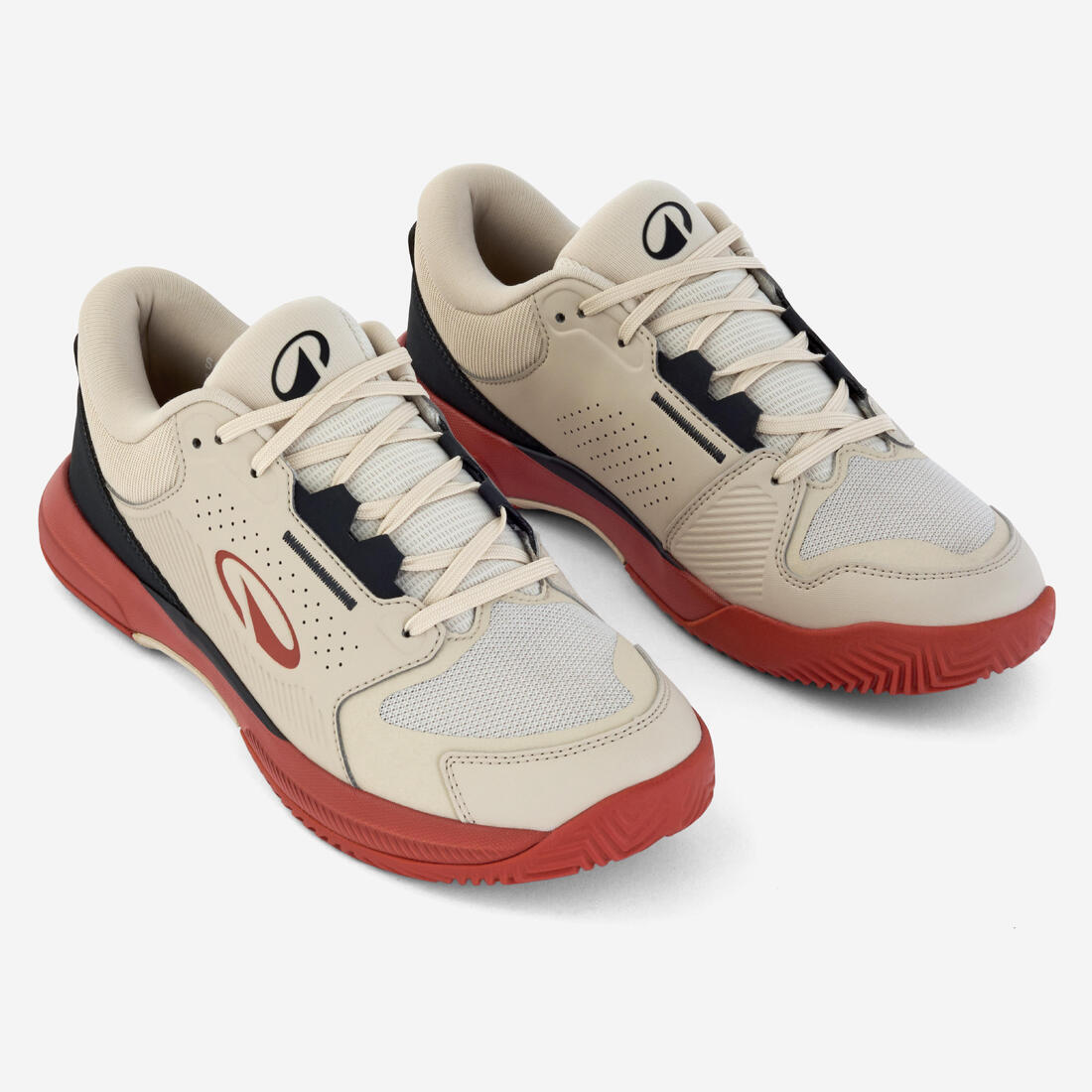 Chaussures de tennis terre battue adulte, Comfort beige