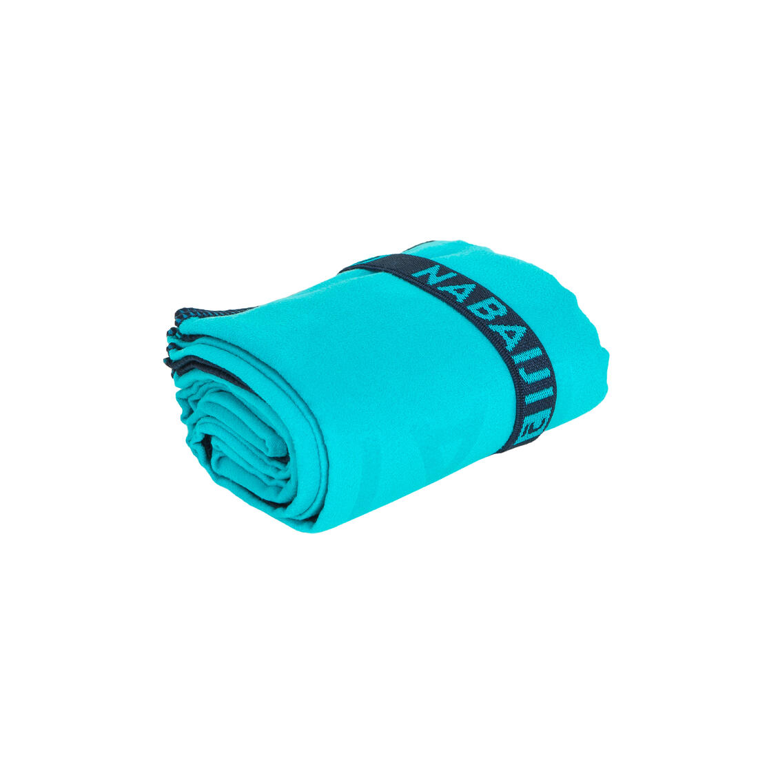 Serviette de bain microfibre double face taille M 60 x 80 cm, vert/bleu