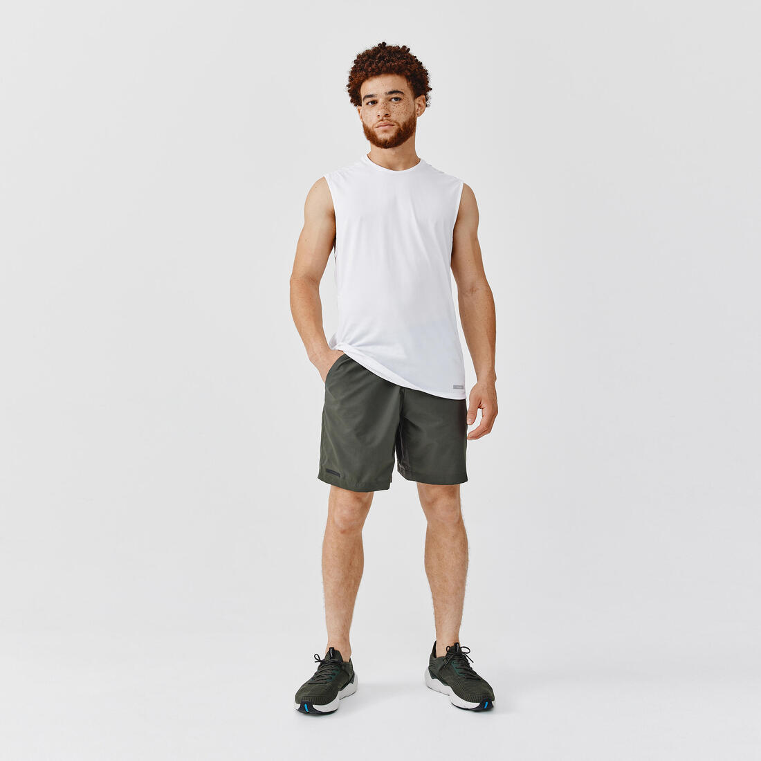Short de running homme - kiprun run 500 dry
