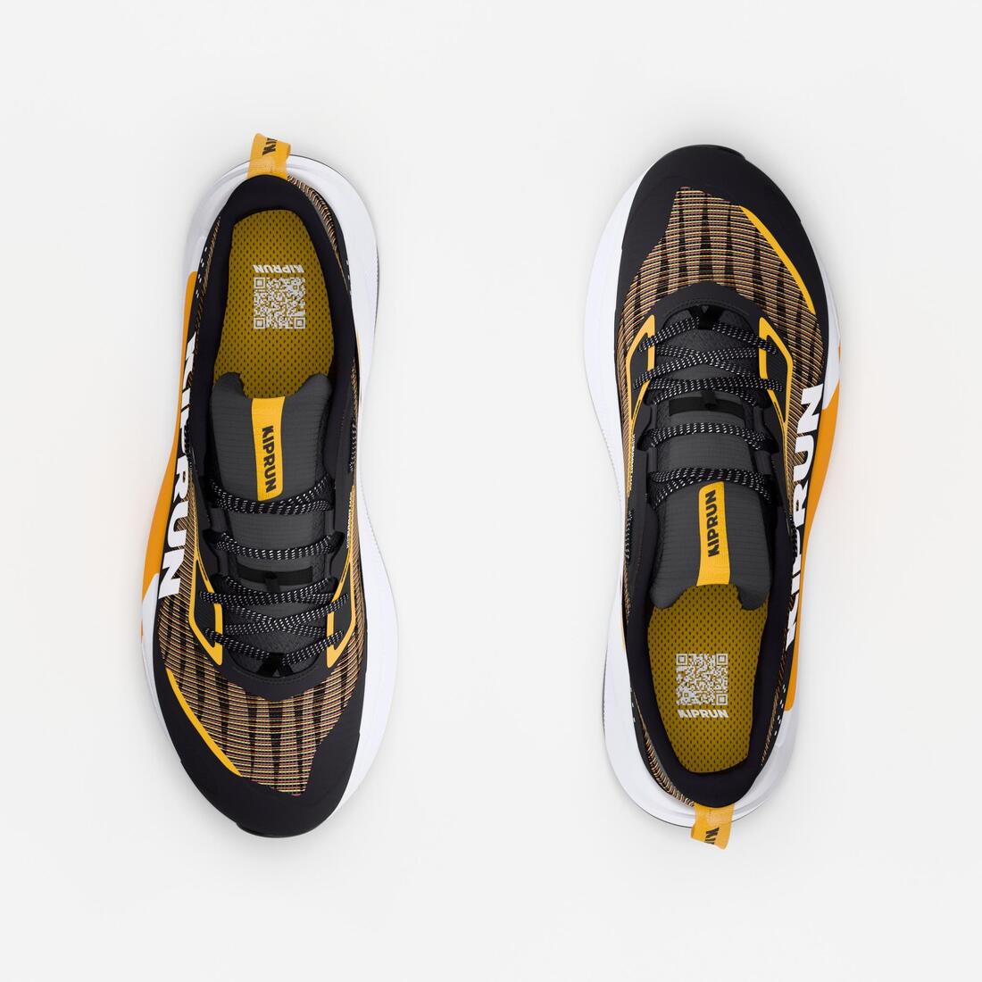 Chaussures de running trail homme, Kiprun kipsummit max, orange et