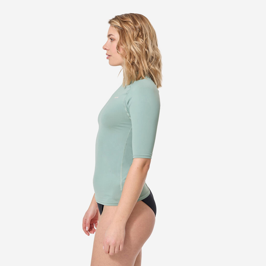 Tee shirt anti uv surf top 100 manches courtes femme
