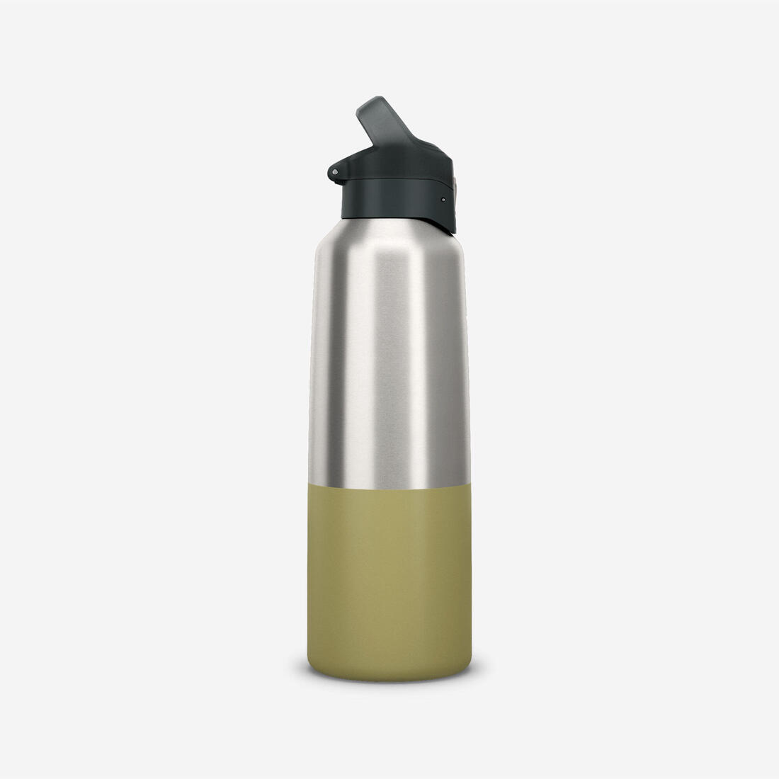 Gourde 900 isotherme inox 1L bouchon à ouverture rapide pour la randonnée - roug