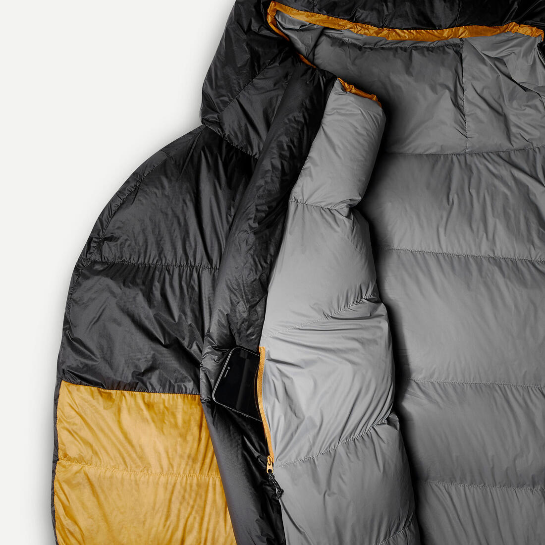 Sac de couchage de trekking 5°C en duvet, léger et compact, MT900