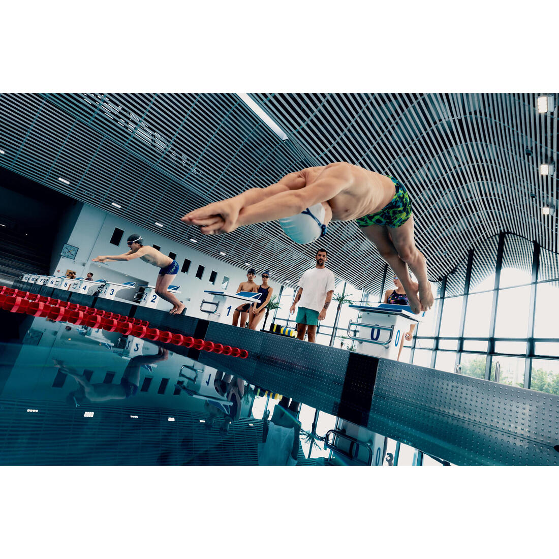 Boxer de bain natation Garçon enfant, Fiti sunny
