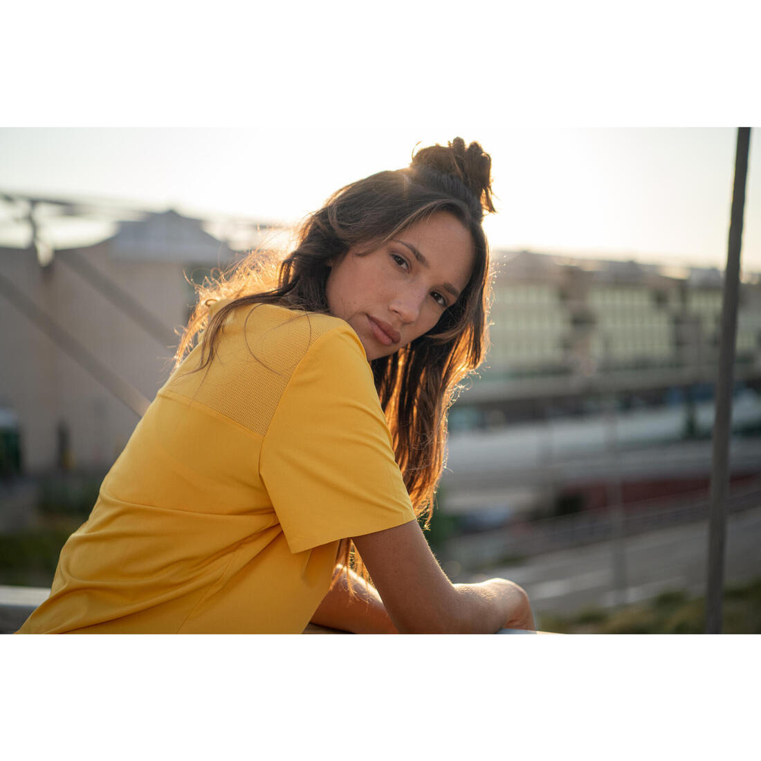 T-shirt respirant running femme - Dry+ Breath blanc