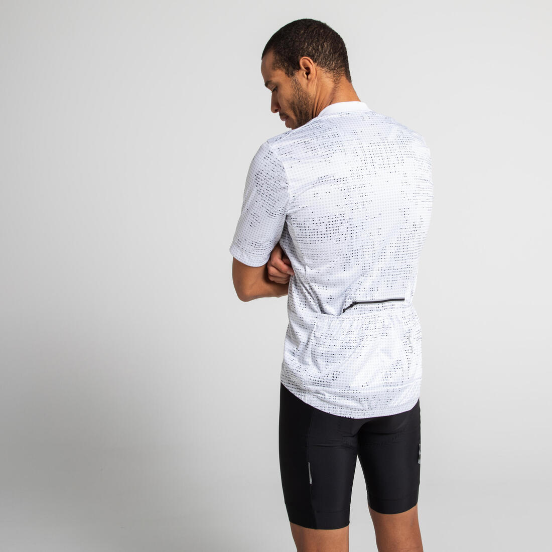 MAILLOT VELO ROUTE MANCHES COURTES ETE HOMME - RC100