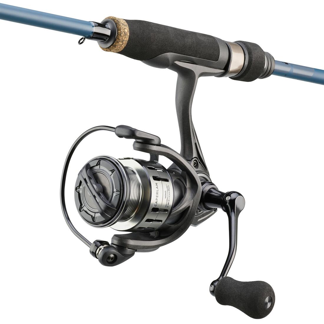 Ensemble canne & moulinet pêche aux leurres WXM 500 Spinning 2.10m L 2-10g