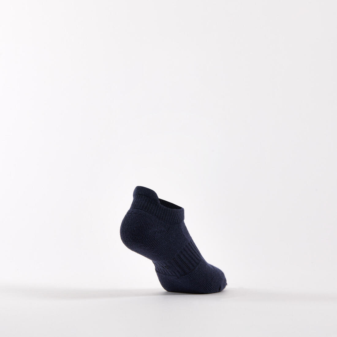 CHAUSSETTES BASSES ENFANT DECATHLON RS 500 NOIR NOIR GRIS EN LOT DE 3