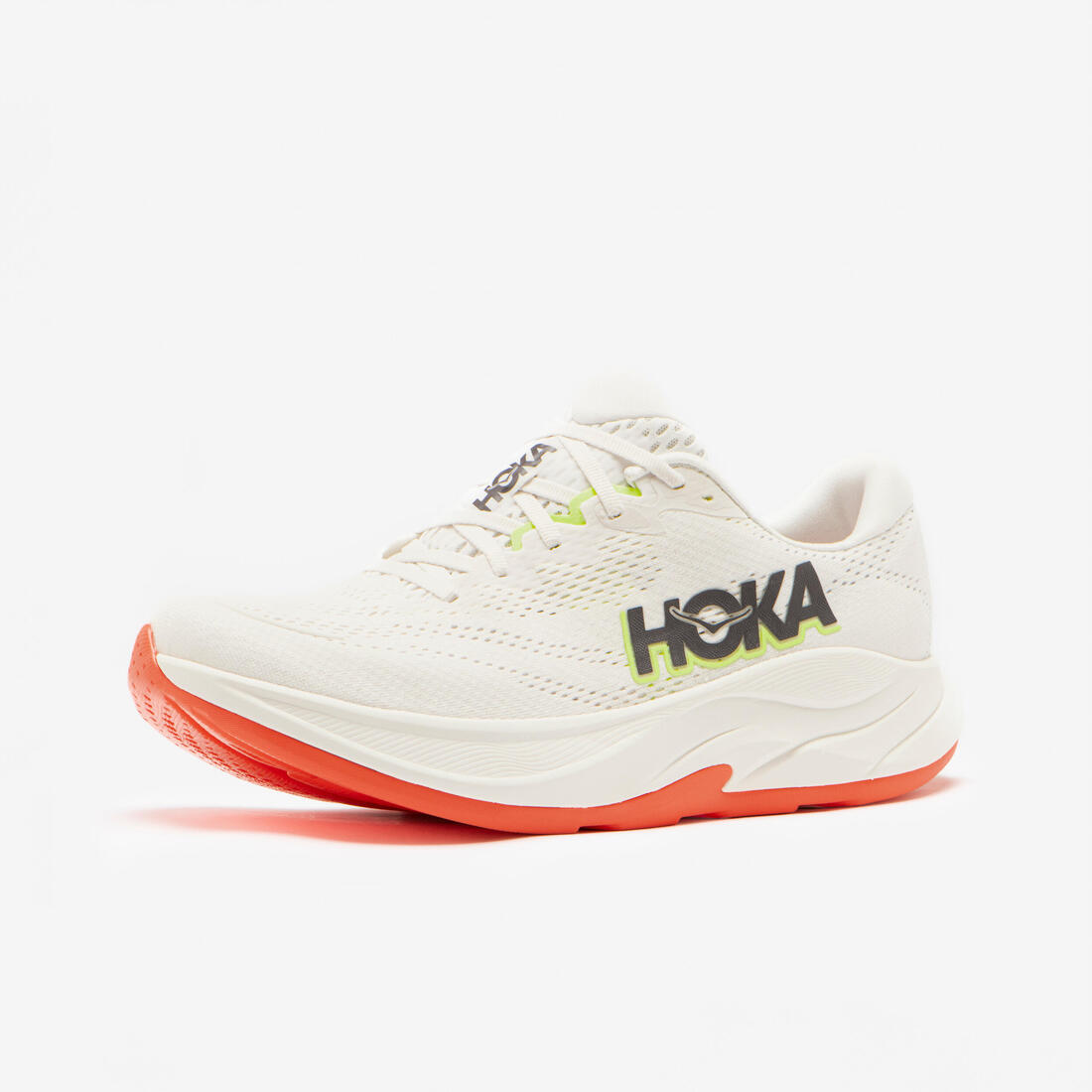 Chaussure de Running Homme, Hoka Rincon 4 blanc et rouge